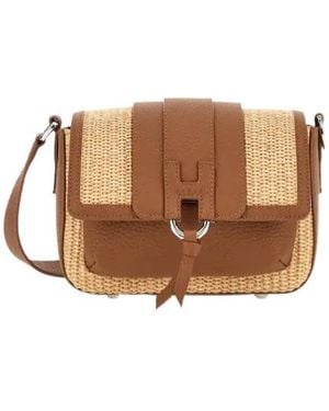 Hogan Trend Flap Bag - Brown