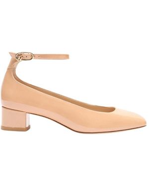Stuart Weitzman 35Mm Jane Court Shoes - Natural