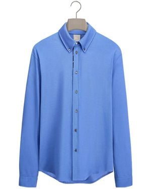 Dior Regimental Shirt, Regular Fit - Blue
