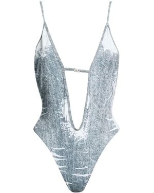 DIESEL Multi-Color Stretch Swimsuit - Blue