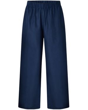 Weekend by Maxmara Simple Straight-Leg Pants - Blue