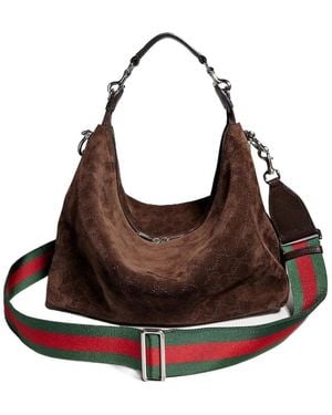 Gucci Brera Medium Crossbody Bag - Brown
