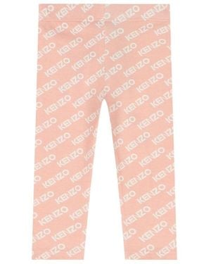 KENZO Logo Leggings - Pink