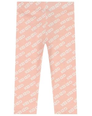 KENZO Logo Leggings - Pink