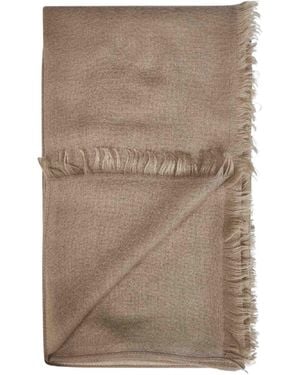 Brunello Cucinelli Tasseled Scarf - Brown
