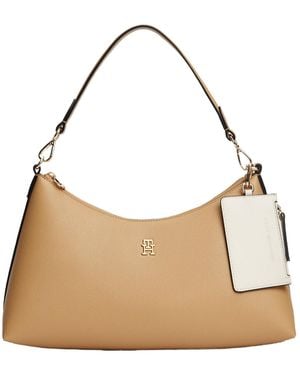 Tommy Hilfiger Shoulder Bag - Natural