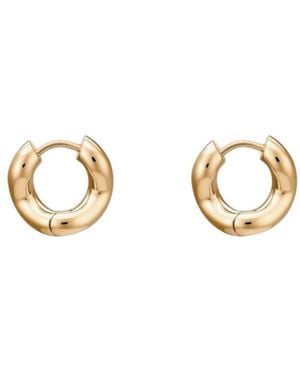 Charlotte Chesnais Small Wave Loop Earring - Metallic