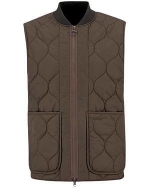 Barbour Re-Engineered Utility Liddesdale Gilet - Brown