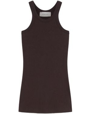 Sportmax Silk Blend Tank Top - Brown