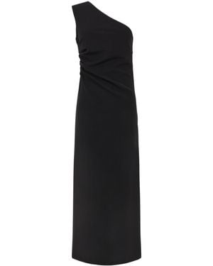 P.A.R.O.S.H. One-Shoulder Dress - Black