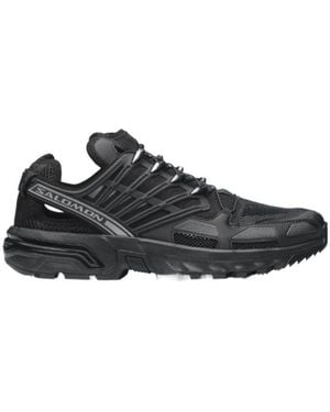 Salomon Lab Salomon Sportstyle Mesh Panel Trainers - Black