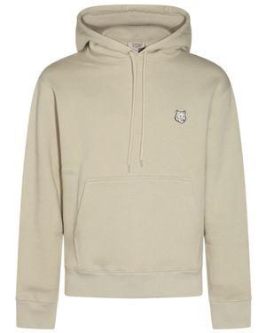 Maison Kitsuné Cotton Sweatshirt - Natural