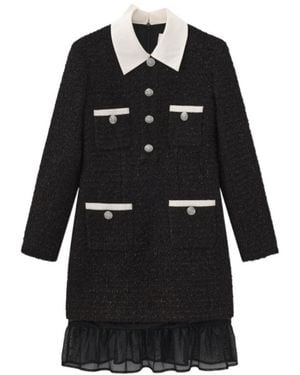 Marissa Chiara Long Sleeve Dress - Black