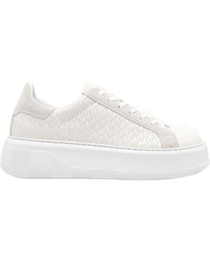Woolrich Lace-Up Trainers - White