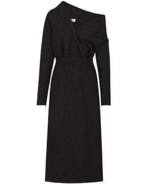 Dior Asymmetric Dress - Black