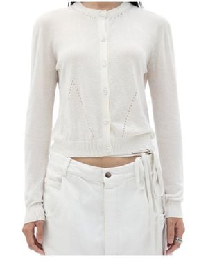 Ann Demeulemeester Bjel Button-Up Cardigan - White