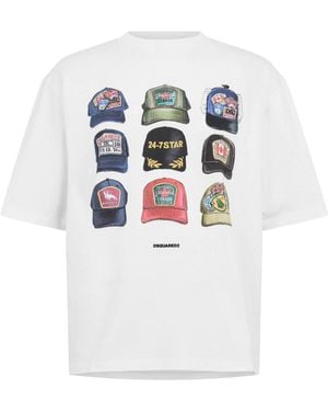 DSquared² Oversized T-Shirt - White