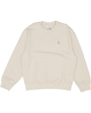 Maison Kitsuné Maison Kitsuné Chillax Fox Comfort Sweatshirt - Natural