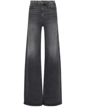 KHAITE Dane High Waisted Denim Jeans - Gray