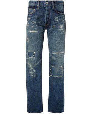 Junya Watanabe X New Manual Straight-Leg Denim Trousers - Blue
