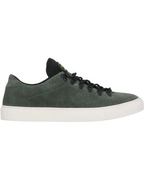Stone Island Logo Patch Low-Top Trainers - Green