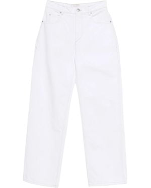 Isabel Marant Highwaist Straightleg Jeans - White
