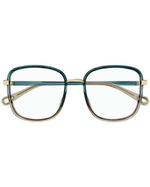 Chloé Chlo Eyewear Square Frame Glasses - White