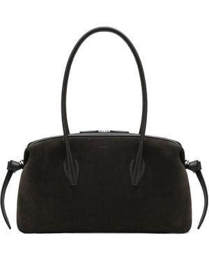 Yuzefi Brioche Top Handle Tote Bag - Black