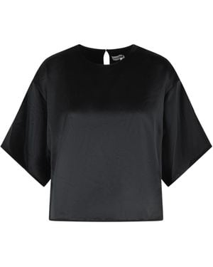 Jonathan Simkhai Acetate Blend Top - Black