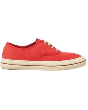 Loro Piana Nantucket Walk Trainer - Red