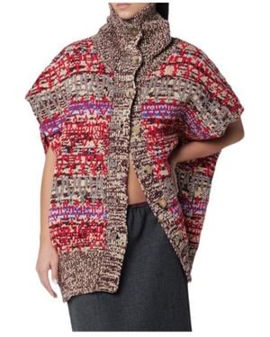 Dries Van Noten Knitted Cardigan - Red