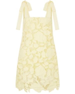 Jonathan Simkhai Round Neck Dress - Yellow