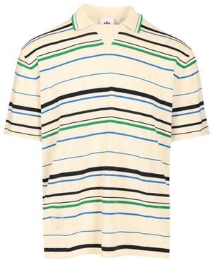 Adidas by Wales Bonner Adidas Originals X Wales Bonner Striped Ribbed T-Shirt - White