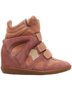 Isabel Marant Bekett High-Top Trainers - Brown