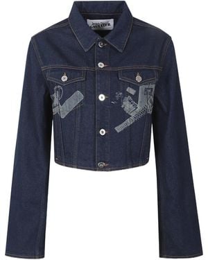 Jean Paul Gaultier Denim Jackets - Blue