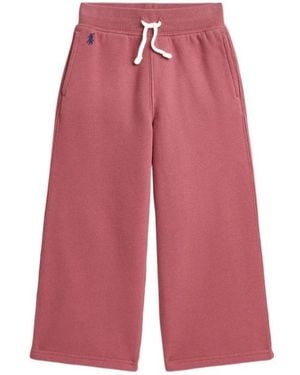 Polo Ralph Lauren Drawstring Athletic Pants - Red