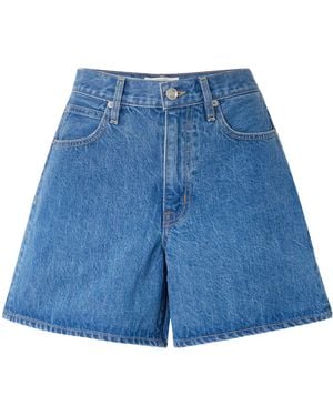 SLVRLAKE Denim Walker Denim Shorts - Blue
