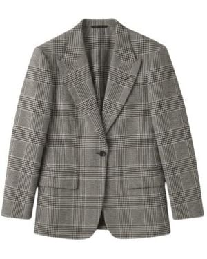 Tom Ford Long-Sleeved Suit Jacket - Gray