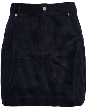 Barbour Tessa Cord Mini Skirt - Blue