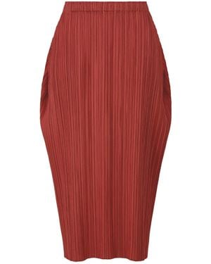 Pleats Please Issey Miyake Lamp Shade - Red