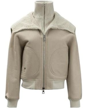 Dior Long Sleeve Casual Jacket - Natural