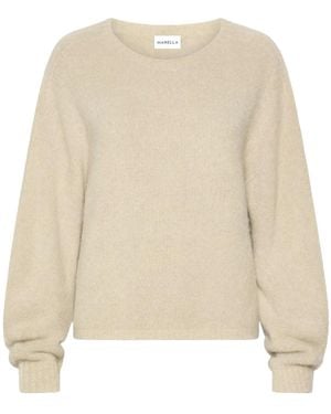 Marella Mllgiunco Long-Sleeve Jumper - Natural