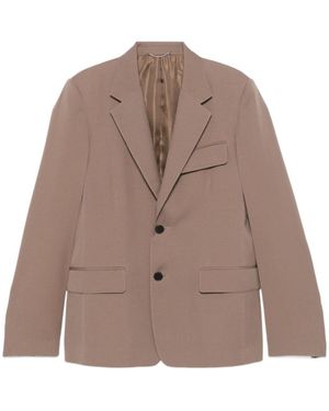Lanvin Long-Sleeved Suit Coat - Brown