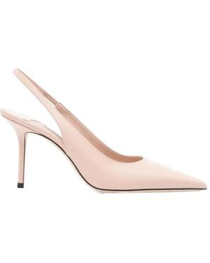 Jimmy Choo Love Sb 85 Slingback Court Shoes - Pink