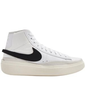 Nike Blazer Phantom High-Top Trainers - White
