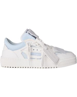 Off-White c/o Virgil Abloh Leatherupper Sneakers - White