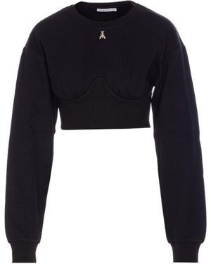 Patrizia Pepe Cropped Jacket - Blue