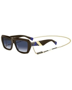 Missoni Geometric-Frame Chain Sunglasses - White