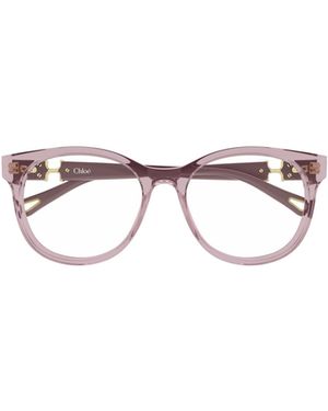 Chloé Chloé Eyewear Cat-Eye Glasses - Multicolour