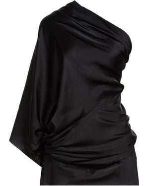 Rick Owens One-Shoulder Tops - Black
